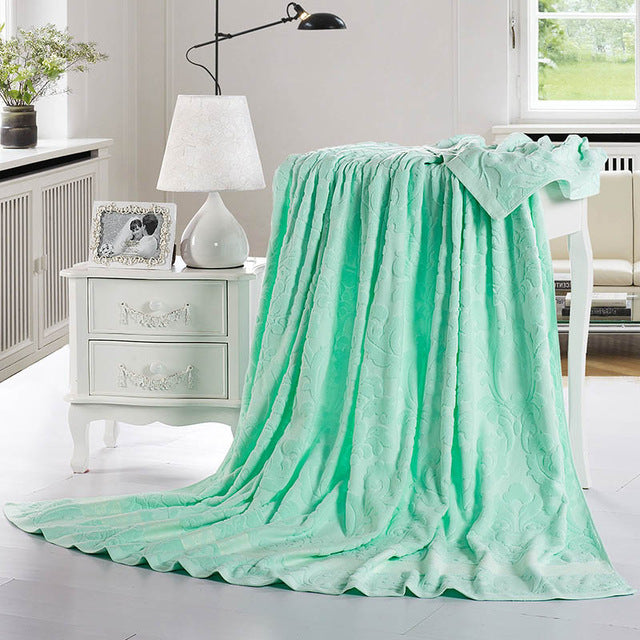 Super Sized Terry Towel Cotton Quilt Blanket