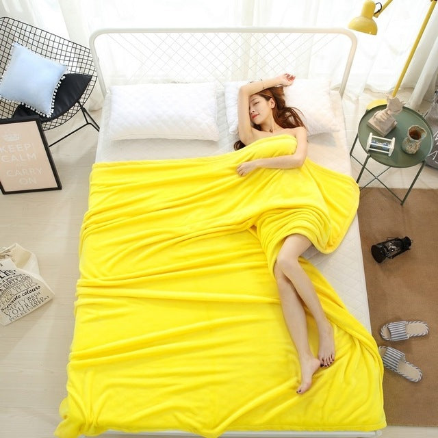 Microfiber Fleece Bedspread