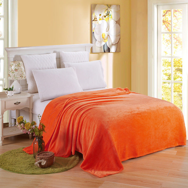 Microfiber Fleece Bedspread