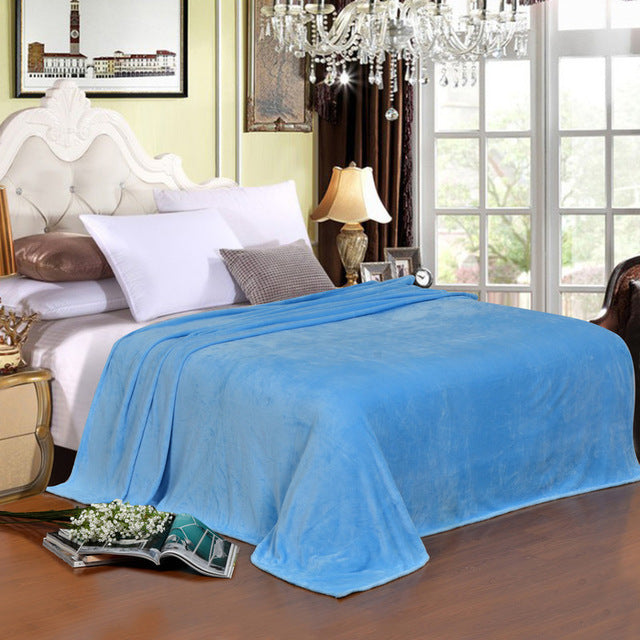 Microfiber Fleece Bedspread