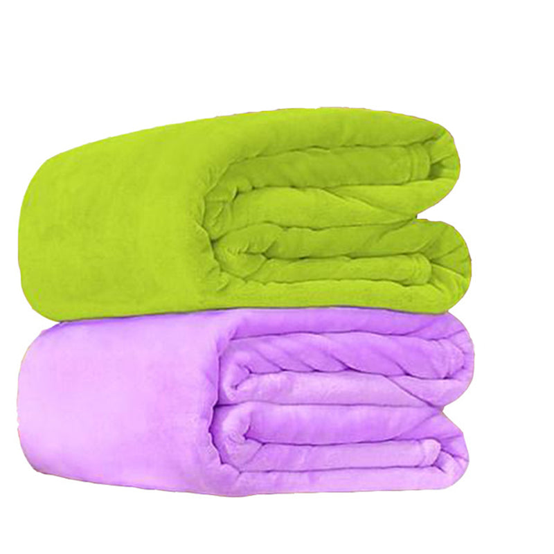 Super Soft Polyester Fleece Flannel Blanket