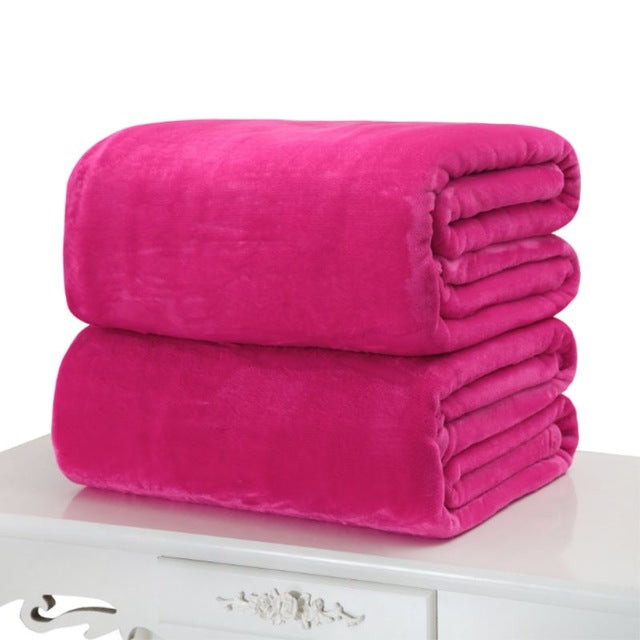 Super Soft Micro Plush Fleece Blanket Throws