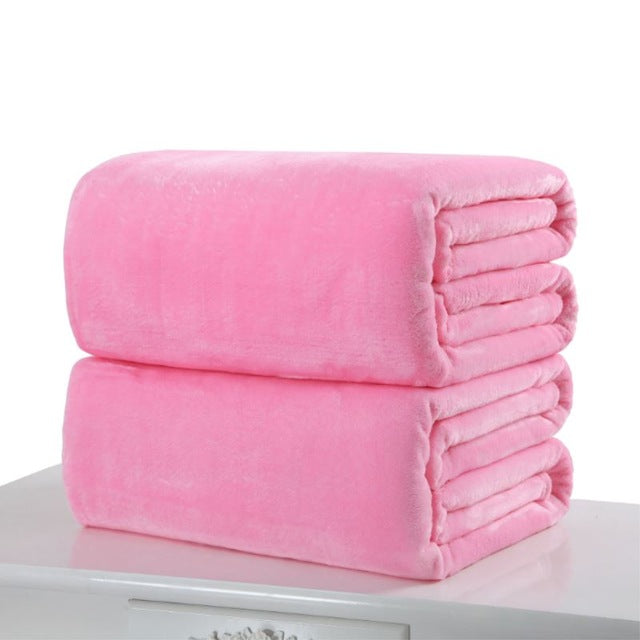 Super Soft Micro Plush Fleece Blanket Throws