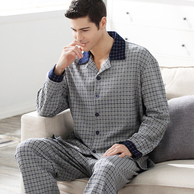 Men's Heavy Flannel Pajamas