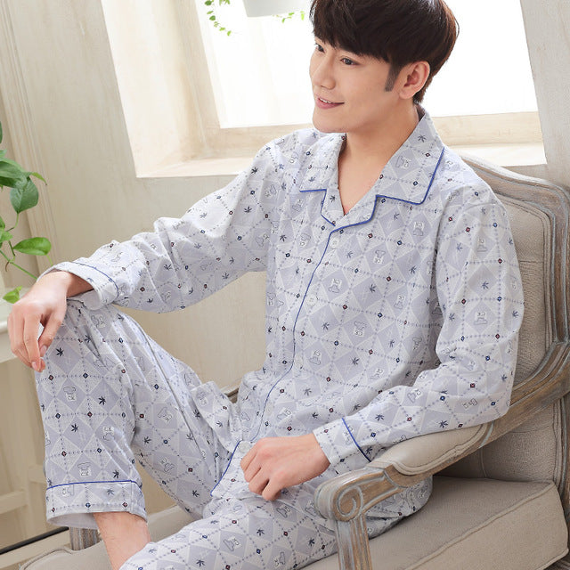 Men's Heavy Flannel Pajamas