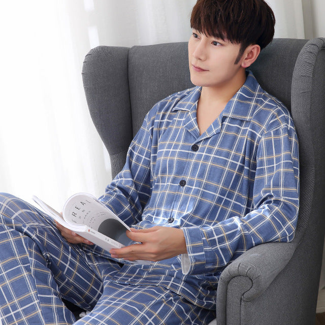Men's Heavy Flannel Pajamas