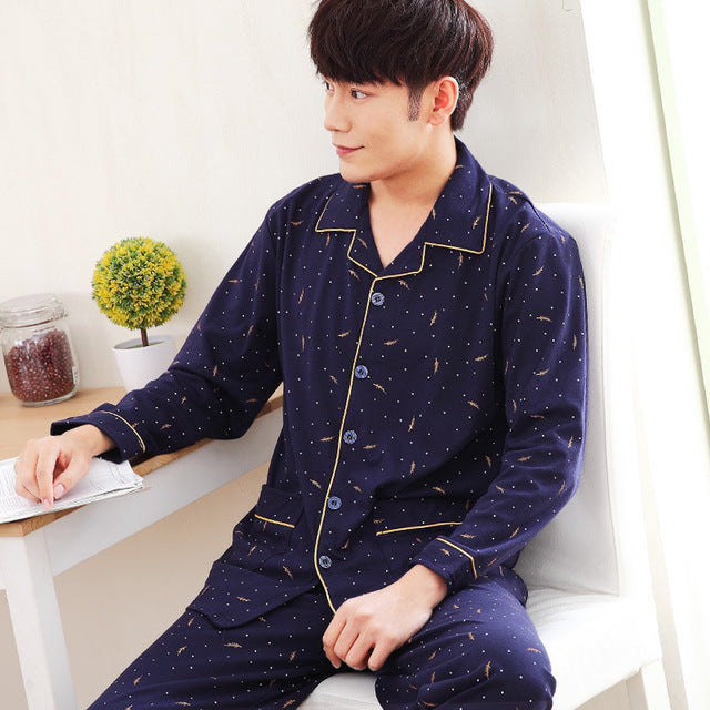 Men's Heavy Flannel Pajamas