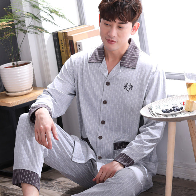 Men's Heavy Flannel Pajamas