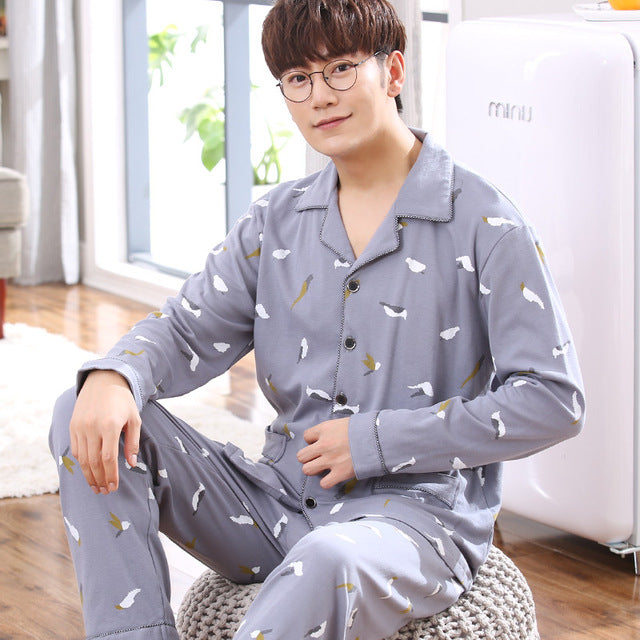 Men's Heavy Flannel Pajamas