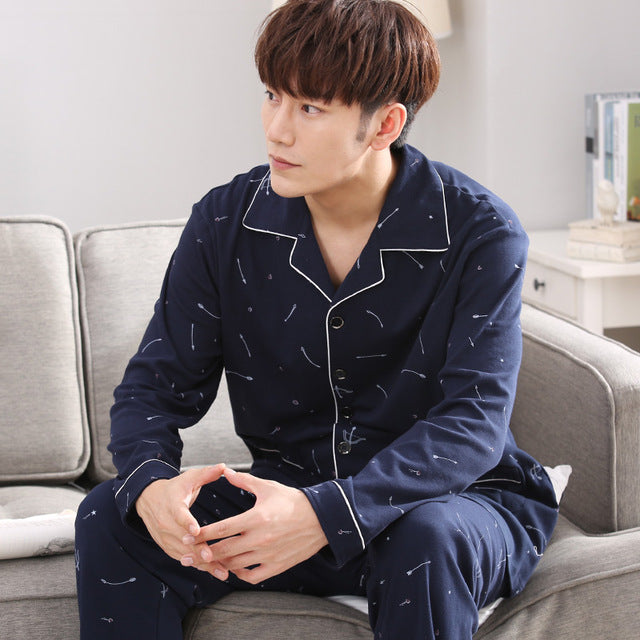 Men's Heavy Flannel Pajamas