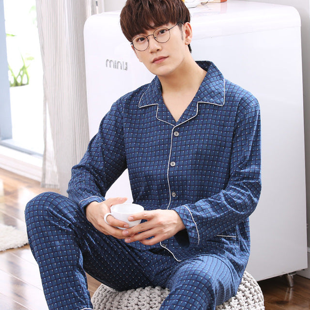 Men's Heavy Flannel Pajamas