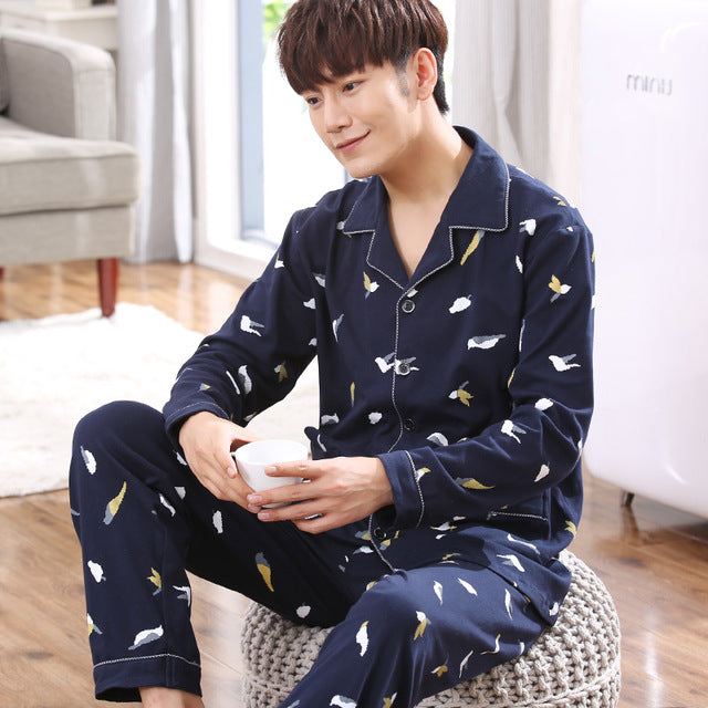 Men's Heavy Flannel Pajamas