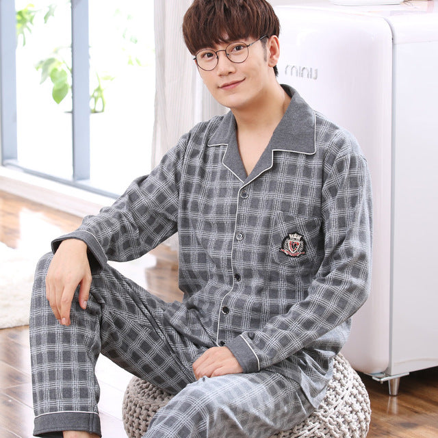 Men's Heavy Flannel Pajamas