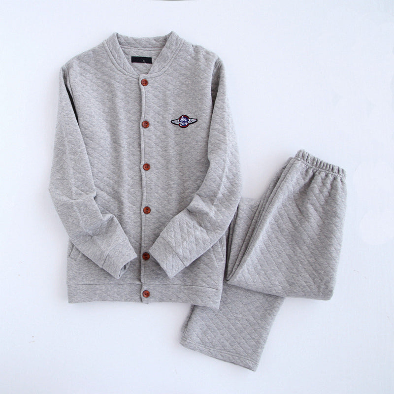 Men's and Women's Thick Cotton Winter Pajamas