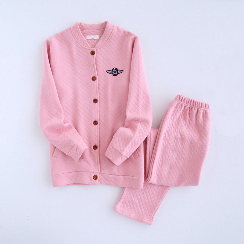 Men's and Women's Thick Cotton Winter Pajamas