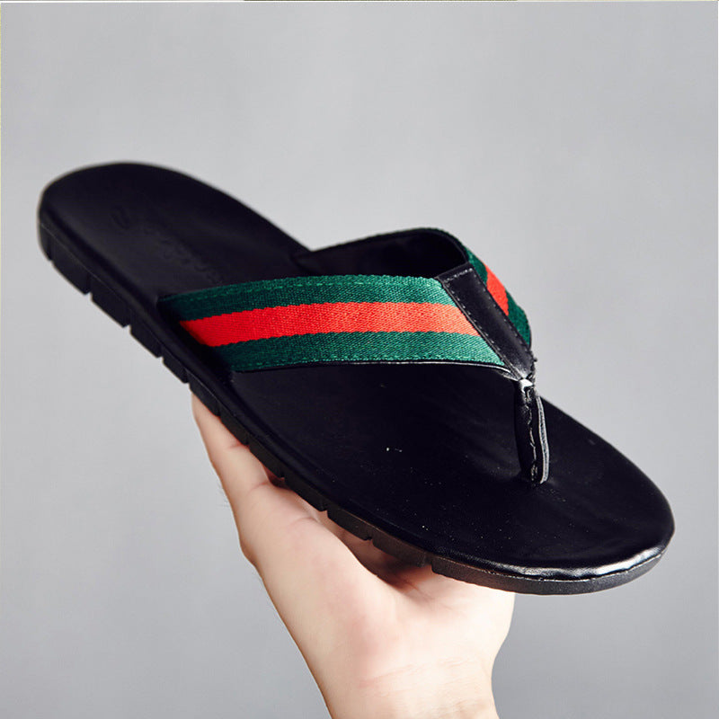 Men Flip Flops Sandals Casual Men Fashion Beach Flip Outdoor Slippers