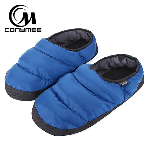 Men's Down Winter Slippers