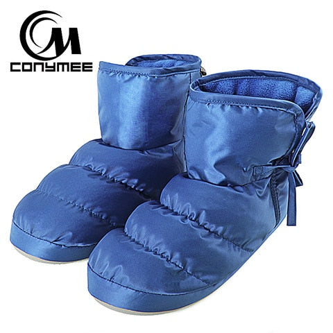 Men's Down Winter Slippers