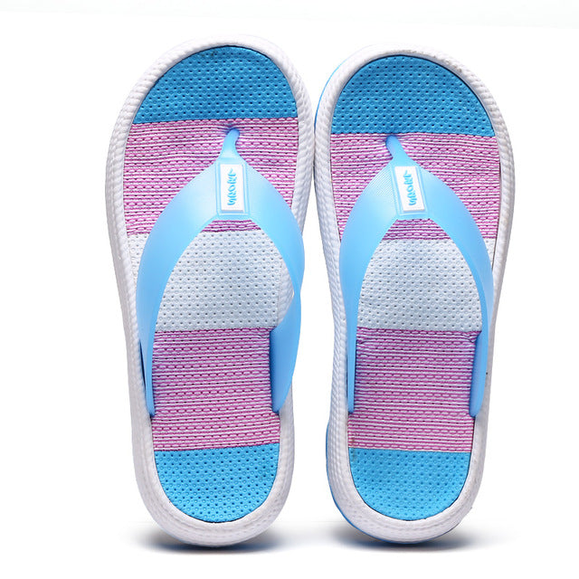 Women's Jelly Strap Beach Flip Flops Sandals