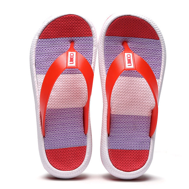Women's Jelly Strap Beach Flip Flops Sandals