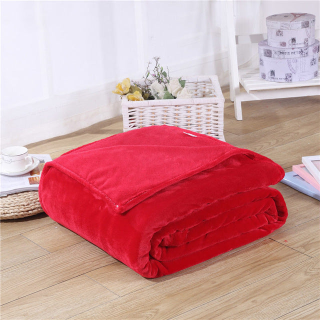 Super Soft Fleece Throw Blanket and Sofa Cover