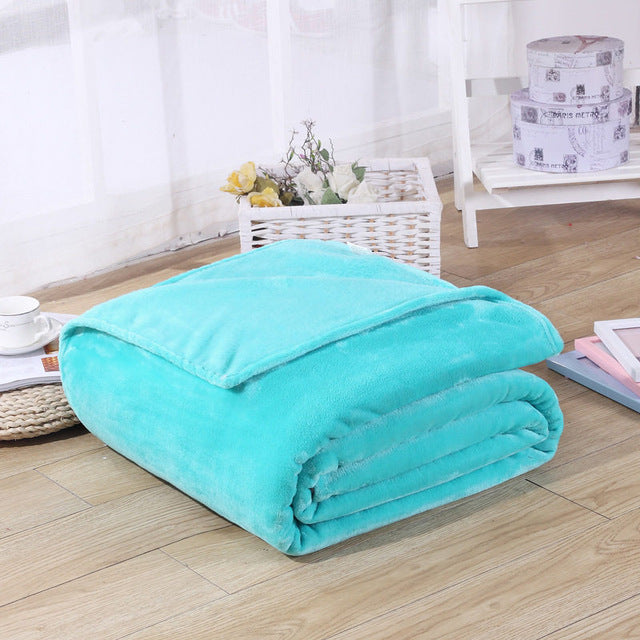 Super Soft Fleece Throw Blanket and Sofa Cover