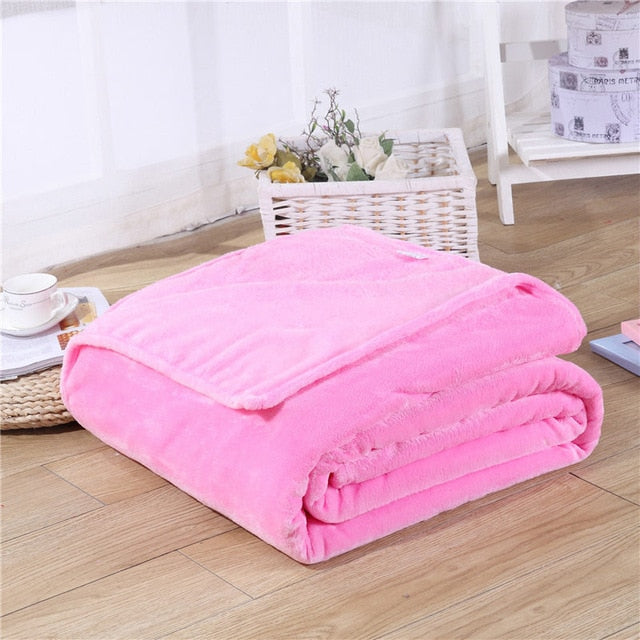 Super Soft Fleece Throw Blanket and Sofa Cover
