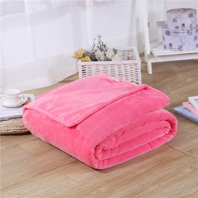 Super Soft Fleece Throw Blanket and Sofa Cover