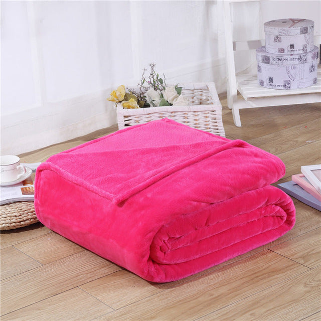 Super Soft Fleece Throw Blanket and Sofa Cover