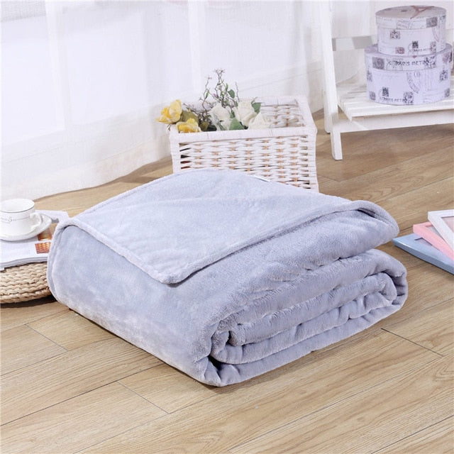 Super Soft Fleece Throw Blanket and Sofa Cover