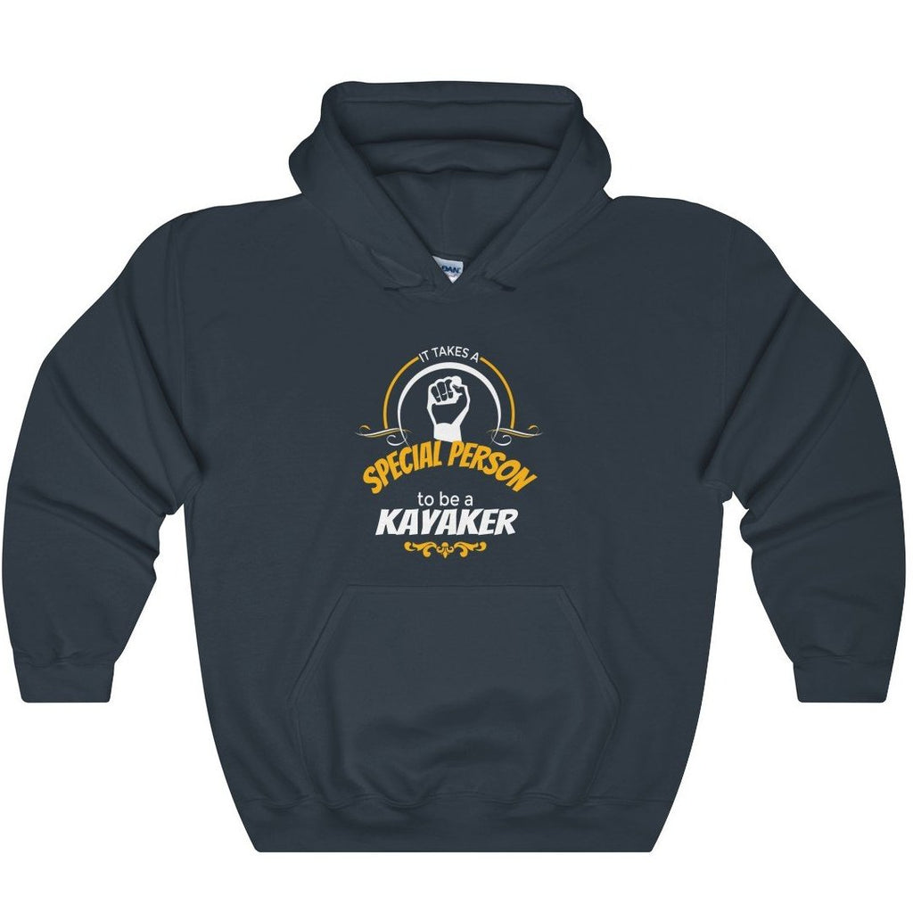 Kayaker is 'A Special Person', Hooded Sweatshirt