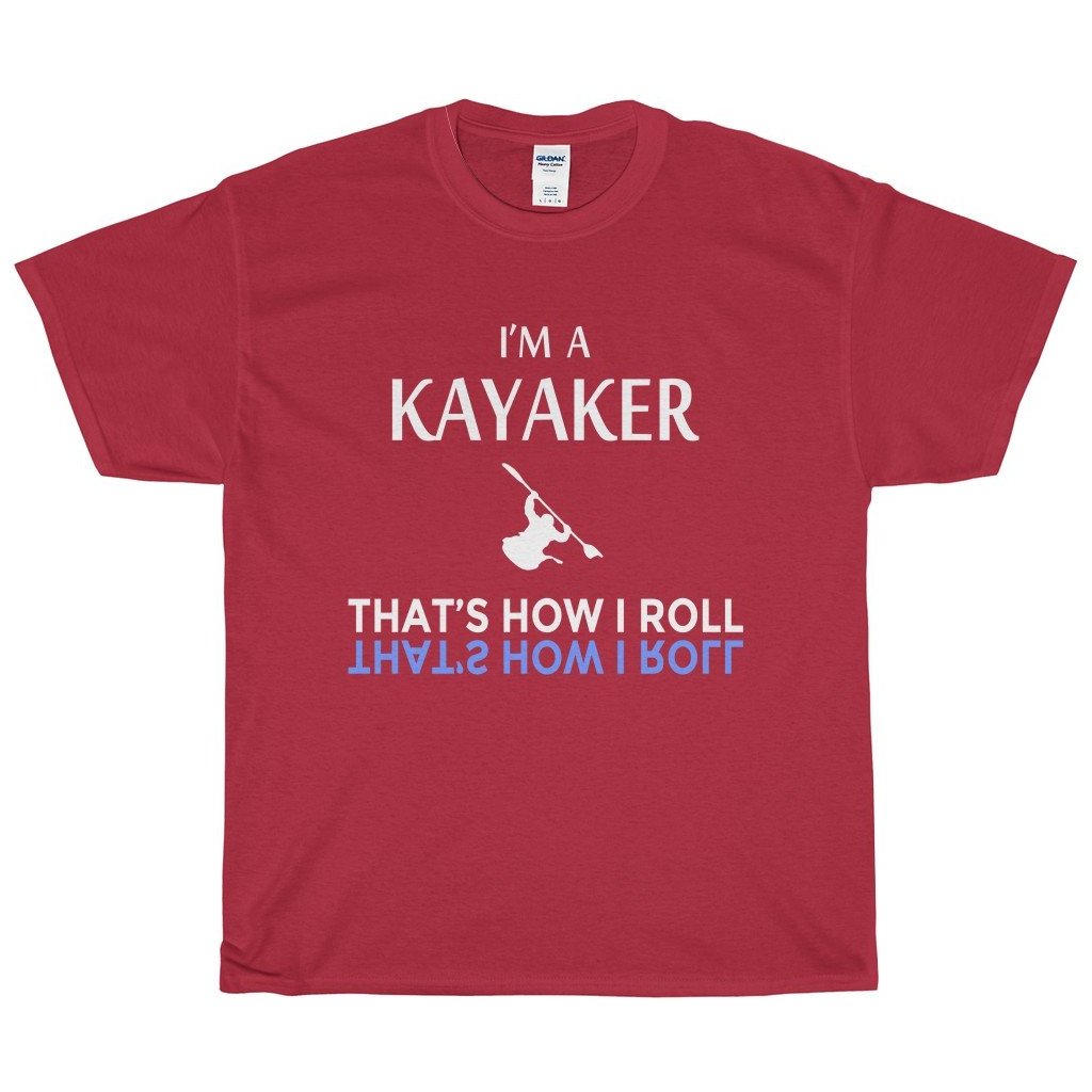 Kayaker Roll Unisex Heavy Cotton Tee