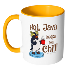 Wild Penquin: 'Hot Java Keeps Me Chill!'