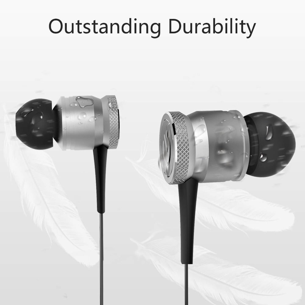 JAKCOM BLUETOOTH ALLOY EARBUDS with Noise Reduction, Magnetic Control