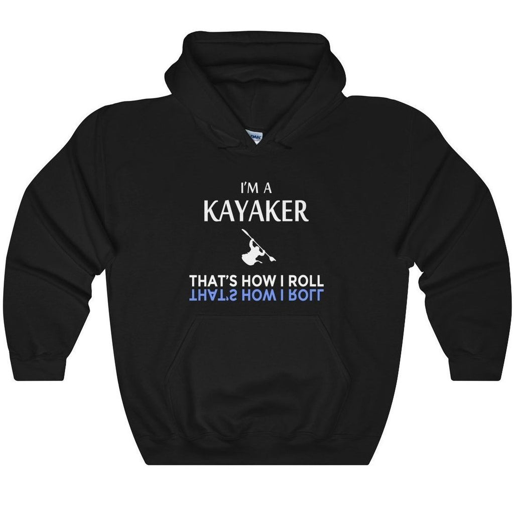 Kayaker Roll, Unisex Heavy Blend Hoodie Sweatshirt
