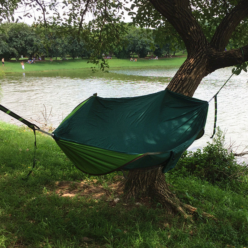 Ultralight Hammock with Mosquito Net, Funnel Canopy