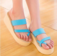 Women's Rainbow Platform Sandals