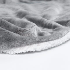 Sherpa Soft Fleece Two Tone Blanket