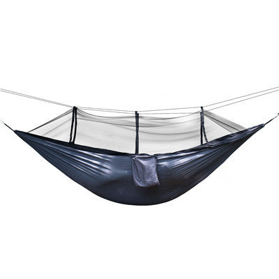 Ultralight 600 lb. Bearing Two Person Hammock with Mosquito Canopy