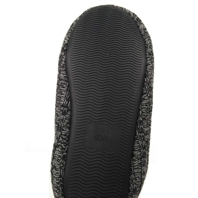 Woven Wool Men's Home Slippers