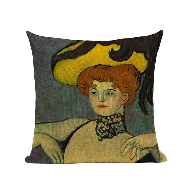 Pablo Picasso Famous Paintings Printed on Linen Cushion Covers