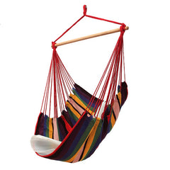 Patio Porch Hanging Cotton Rope Hammock Swing Chair