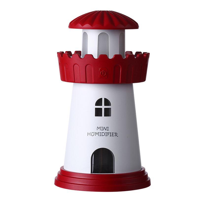 Lighthouse LED Nightlight Ultrasonic Aromatherapy Humidifier