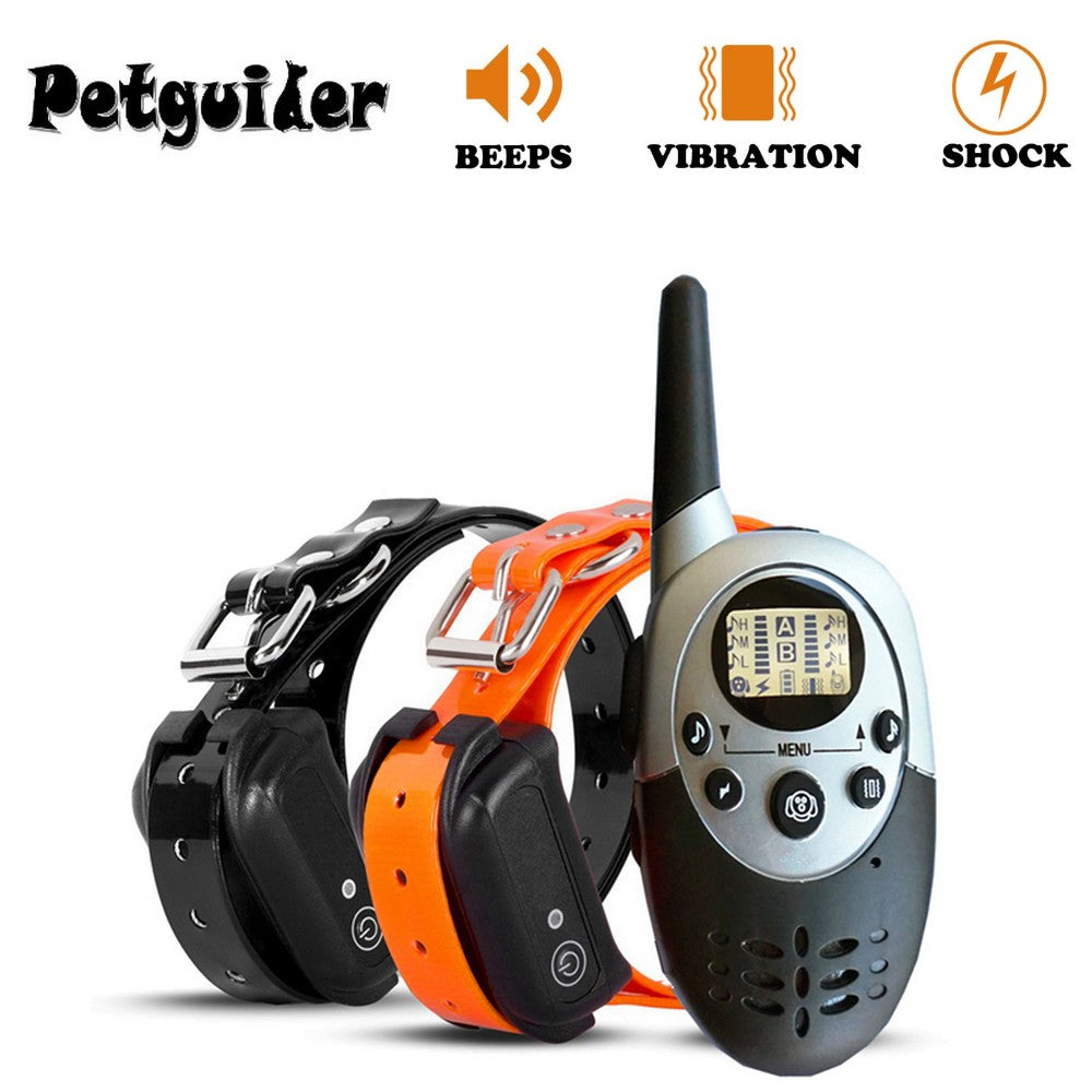 1000M Dog Training Collar, Waterproof, Rechargeable, For One or Two Dogs