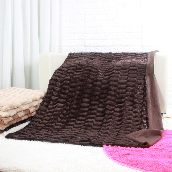 Super Soft Faux Fur Bed Cover