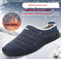 Thermal Fur Lined Padded Slippers