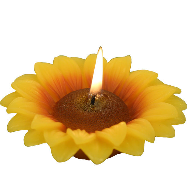 Lucky Flower Sunflower Candle Birthday Candle