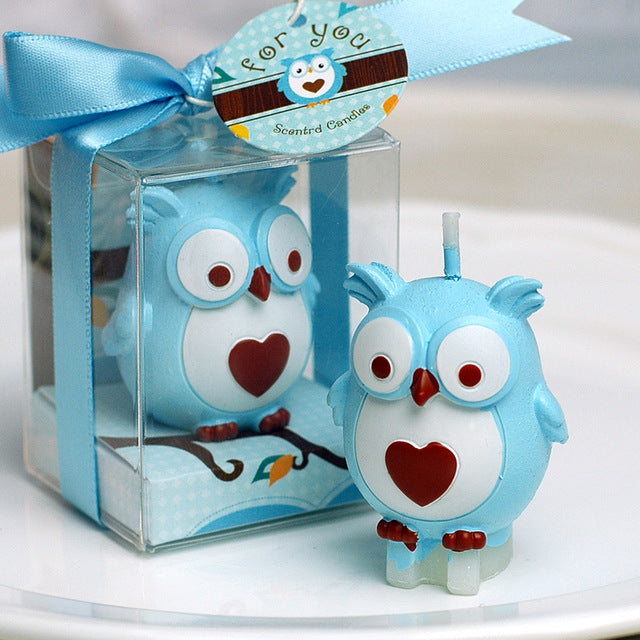 Little Owl Children's Birthday Party Candles