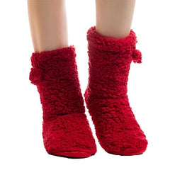 Super Plush Women's Above the Ankle Home Slippers
