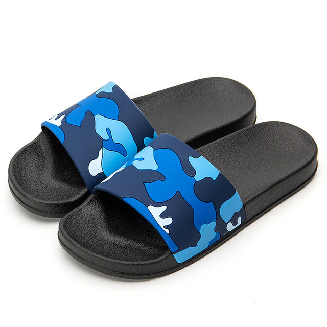 Men's Camo Pattern Contour Non-Slip Sandals